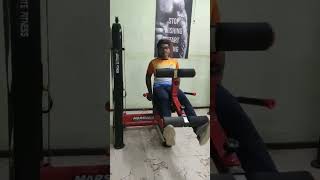 25 kg Leg extension gym fitness workout leg day [upl. by Naj975]