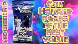 Is 2022 Panini Mosaic hanger packs better the best value [upl. by Starobin848]