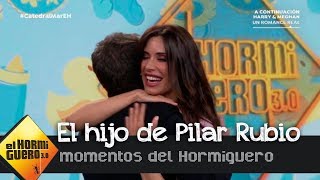 Pilar Rubio regresa a El Hormiguero 30 y enseña por primera vez una foto de su hijo Alejandro [upl. by Enahpad]