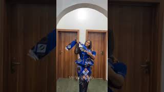 Trendy ankara skirt and blouse style africanclothing [upl. by Hemphill]