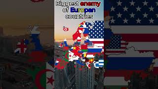 Biggest enemy of Europan countries Shorts Europe Like Subscribe [upl. by Noirda]