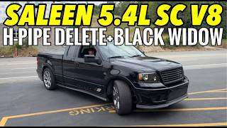 2007 Saleen S331 54L SC V8 w HPipe Delete amp Black Widow [upl. by Annazus]