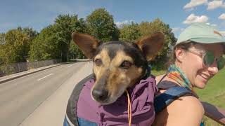 Man Walks With Lea And Emmi To The Danube Sinkhole [upl. by Cirek]