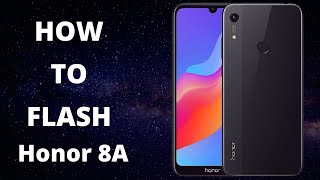 How to flash Honor 8A SP Flash Tool Guide [upl. by Anilef]