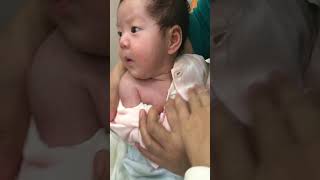 Lovely Baby get first vaccination So cute babyvideos cutebaby lovelybaby [upl. by Aciret]