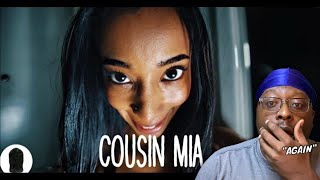 ITS BACK AGAIN Cousin Mia  Short Horror Film REACTION [upl. by Ennayhc]