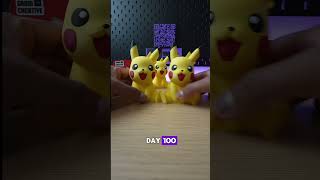 Day 100  Pikachu pokemon [upl. by Ainelec]