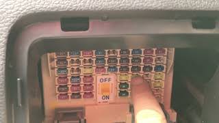 Sunroof Fuse Location Hyundai Tucson Sun Roof Interior Fuse box Sunroof Not Working Check Fuse First [upl. by Ymaral539]