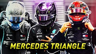 How Russell Created a Complicated Mercedes Driver Triangle [upl. by Terraj]