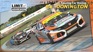 TCR  Donington  LoA League Race  iRacing [upl. by Arev]