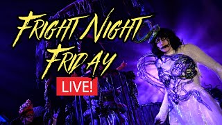 Live Fright Night Friday at Halloween Horror Nights Universal [upl. by Fennelly]