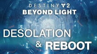 Desolation amp Reboot Destiny 2 Beyond Light Soundtrack Mix [upl. by Brott465]