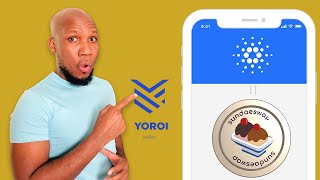 Stake Cardano on Yoroi mobile wallet and get Sundaeswap airdrop [upl. by Yvad]