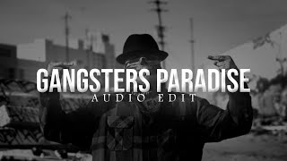 Gangstas Paradise   Audio Edit  Reverb  lofi gangstaparadise [upl. by Shantee331]