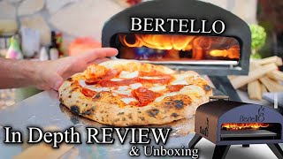 BERTELLO PIZZA OVEN Wood amp Gas  In Depth Review And Unboxing [upl. by Earased949]