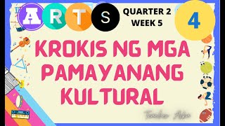 ARTS 4 Quarter 2 Week 5  Krokis ng mga Pamayanang Kultural  Teacher Aika [upl. by Alyat]