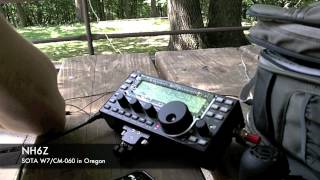 Perfect day for KX3 QRP Portable [upl. by Gnex]