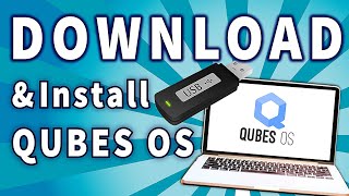 How to install Qubes OS on USB  Installation guide [upl. by Nevyar]