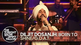 Diljit Dosanjh Born to ShineGOAT  The Tonight Show Starring Jimmy Fallon [upl. by Vevine]