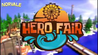 HeroFair  Trailer Amusement Park Minecraft Map [upl. by Hcirdeirf]