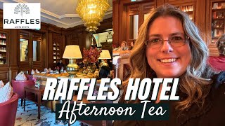 Afternoon Tea London 2024  The Raffles Hotel  2024 Luxury Afternoon Tea Review [upl. by Lobiv]