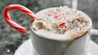 How to make a Starbucks Peppermint Hot Chocolate [upl. by Nahtam225]