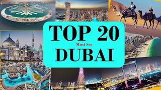 Dubai Tourism  Famous 20 Places to Visit in Dubai [upl. by Farrell]