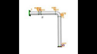 Jacketed Piping Modeling Demo [upl. by Sarge930]