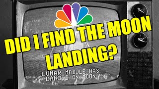 Finding and Digitizing the Apollo 11 Moon Landing on NBC July 20 1969  Partial Broadcast BW [upl. by Whitby]