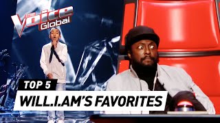 williams FAVORITE Blind Auditions on The Voice Kids UK [upl. by Nytsuj]