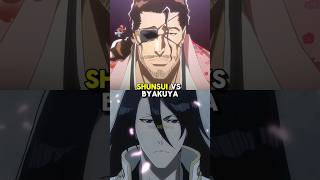 Shunsui vs Byakuya bleach bleachanime anime [upl. by Mcdougall]