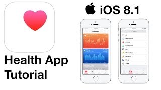 iOS 8 Health App Tutorial Deutsch [upl. by Ennad916]