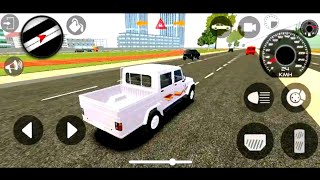 🇮🇳 Indian car driving simulator 3d  Mahindra Bolero Camper 4×4 Offroading gameplay😈 Indian game [upl. by Dumm]