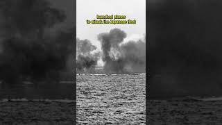 Only US Carrier Sunk by Surface Fire USS Gambier Bay CVE73  history shorts fyp [upl. by Odessa]