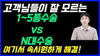 15종수술비 vs N대수술비보험 아직도 무엇이 좋은지 모르신가요약관분석을 통해 정답을 알려드리겠습니다 [upl. by Aihselat]