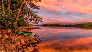 Algonquin Park Solo Canoe Camping Trip Day 1 Magnetawan to Grassy Bay [upl. by Rolat]