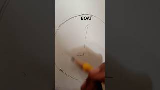 1Boat drawing of boattutorial of Boat drawing Superartistsu9e [upl. by Gowrie]