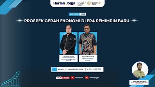 TALKSHOW OUTLOOK 2025  Prospek Cerah Ekonomi di Era Pemimpin Baru [upl. by Sredna]