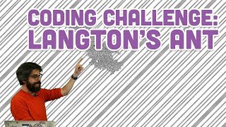 Coding Challenge 89 Langtons Ant [upl. by Kameko]