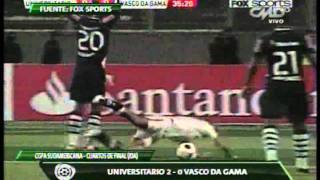 Universitario 2 vs 0 Vasco da Gama  Copa Sudamericana [upl. by Germaun]