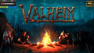 Valheim  Full Playthrough  No Commentary  4K  Part 1 [upl. by Eelyahs]