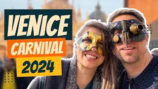 VENICE Carnival 2024 Guide WHAT TO DO amp WHERE TO EAT [upl. by Clo]