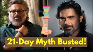 R Madhavans 21Day Weight Loss Myth Busted  Can You Really Get Fit in 21 Days  R Madhavan [upl. by Laehcim]