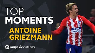 BEST MOMENTS Antoine Griezmann LaLiga Santander [upl. by Middendorf]