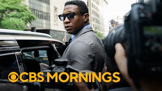 Jonathan Majors assault trial continues with exgirlfriend Grace Jabbaris tearful testimony [upl. by Tris746]