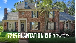 7215 Plantation Circle  Germantown Tennessee [upl. by Juliano]