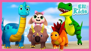 Dinosaur MEGA Fun Compilations  Eli Kids Songs amp Nursery Rhymes [upl. by Eaner]