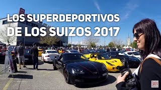 VLOG Superdeportivos en Suiza  Cars amp Coffee 2017  Swiss classic amp supercars [upl. by Rehptsirhc]