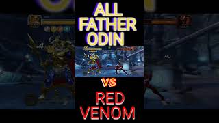 All father Odin vs RED VENOM🤫🤫fighting gaming games [upl. by Ailecara]