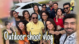 JAGADHATRI outdoor shooting  Vlog  Bengali serial  Direct to floor  youtube bengalivlog [upl. by Enidualc465]